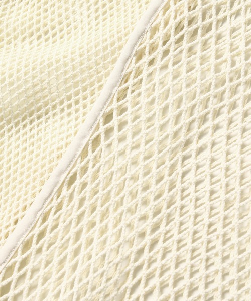 ADAM ET ROPE'（アダムエロペ）の「パターンメッシュプルオーバー（Tシャツ/カットソー・レディース・ブラック/キナリ・FREE）」の18枚目の写真