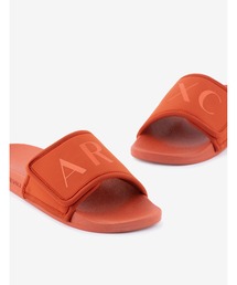 ARMANI EXCHANGE | 【A|X アルマーニ エクスチェンジ】ロゴ　フラットサンダル/シャワーサンダル(サンダル)