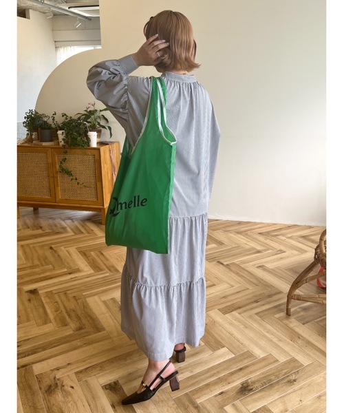 jumelle（ジュメロ）の「カラーエコバッグ（エコバッグ/サブバッグ・レディース・パープル/グリーン/オレンジ・FREE）」の13枚目の写真