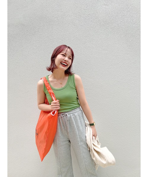 jumelle（ジュメロ）の「カラーエコバッグ（エコバッグ/サブバッグ・レディース・パープル/グリーン/オレンジ・FREE）」の18枚目の写真