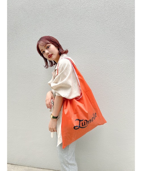 jumelle（ジュメロ）の「カラーエコバッグ（エコバッグ/サブバッグ・レディース・パープル/グリーン/オレンジ・FREE）」の20枚目の写真