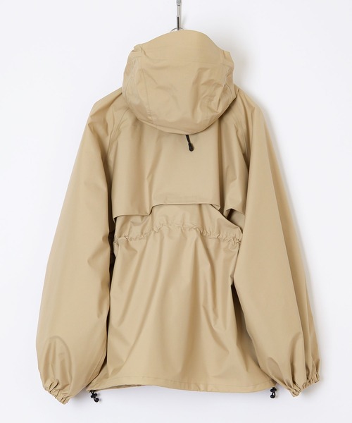 HOLIDAY（ホリデイ）の「WIND JACKET (WATER PROOF) ウィンドジャケット (ウォータープルーフ)（ナイロンジャケット・レディース・ブラック/ベージュ・ONE SIZE）」の17枚目の写真