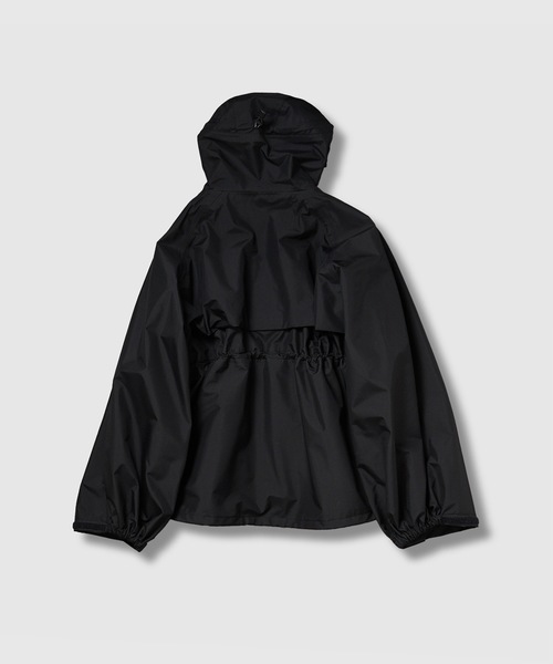 HOLIDAY(ホリデイ)の「WIND JACKET (WATER PROOF) ウィンドジャケット (ウォータープルーフ)(ナイロンジャケット・レディース・ブラック/ベージュ・ONE SIZE)」の4枚目の写真