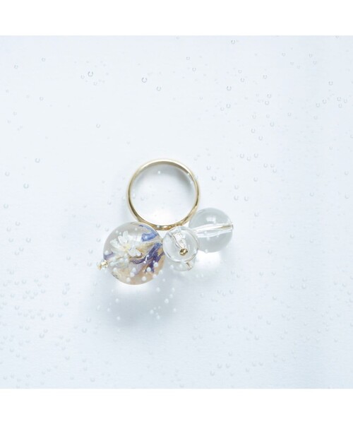 ANEVER（アンエバー）の「【Lily of the valley】リング（リング・レディース・ホワイト系/アイボリー系・11/13）」の3枚目の写真