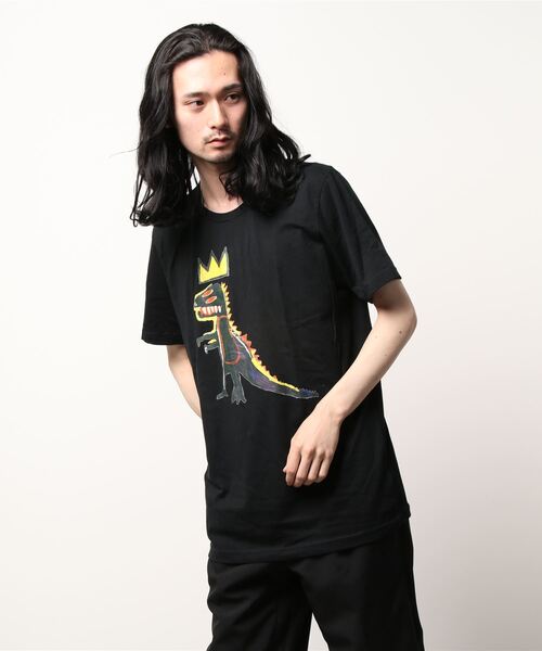 PARKS TOKYO SELECT（パークストウキョウセレクト）の「（UN）BASQUIAT'S REX T-SHIRT（Tシャツ/カットソー・メンズ・ホワイト/ブラック・MEDIUM/LARGE/X-LARGE）」の2枚目の写真