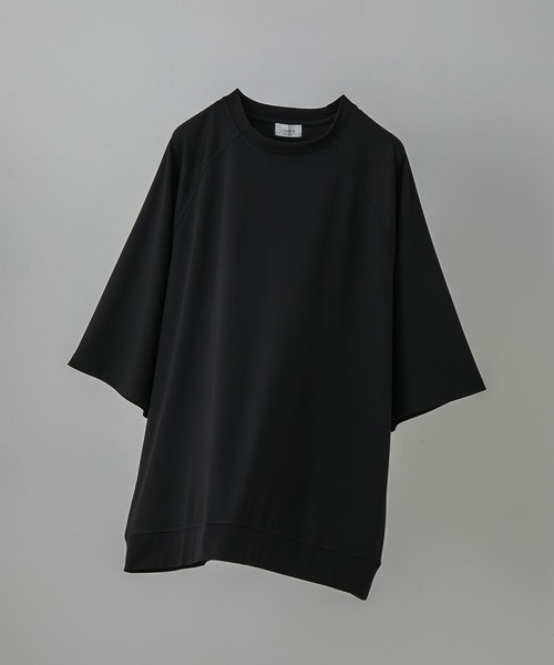JUNRED(ジュンレッド)の「ラグランBIG Tシャツ(Tシャツ/カットソー・メンズ・ライトグレー/ブラック/ダークブラウン/ネイビー・S/M/L)」の2枚目の写真