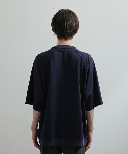 JUNRED(ジュンレッド)の「ラグランBIG Tシャツ(Tシャツ/カットソー・メンズ・ライトグレー/ブラック/ダークブラウン/ネイビー・S/M/L)」の13枚目の写真