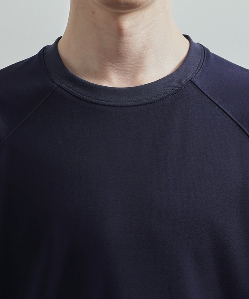 JUNRED(ジュンレッド)の「ラグランBIG Tシャツ(Tシャツ/カットソー・メンズ・ライトグレー/ブラック/ダークブラウン/ネイビー・S/M/L)」の16枚目の写真