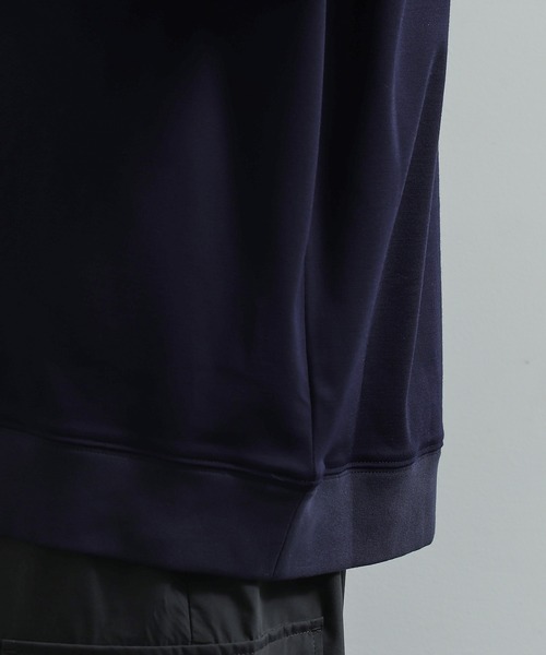 JUNRED(ジュンレッド)の「ラグランBIG Tシャツ(Tシャツ/カットソー・メンズ・ライトグレー/ブラック/ダークブラウン/ネイビー・S/M/L)」の21枚目の写真