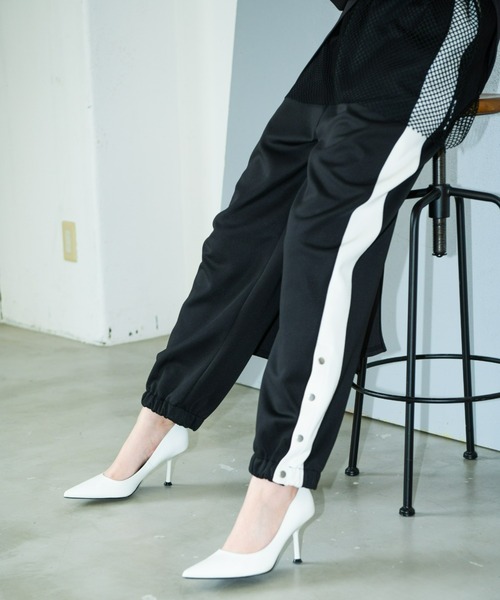 AIC.(エーアイシー)の「【再入荷】サイドライントラックパンツ(その他パンツ・レディース・ブラック/カーキ・FREE)」の10枚目の写真