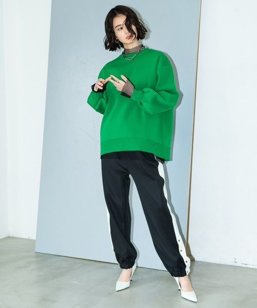 AIC.(エーアイシー)の「【再入荷】サイドライントラックパンツ(その他パンツ・レディース・ブラック/カーキ・FREE)」の22枚目の写真