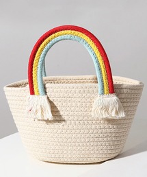 STYLEBLOCK | 虹モチーフハンドルかごバッグ(トートバッグ)