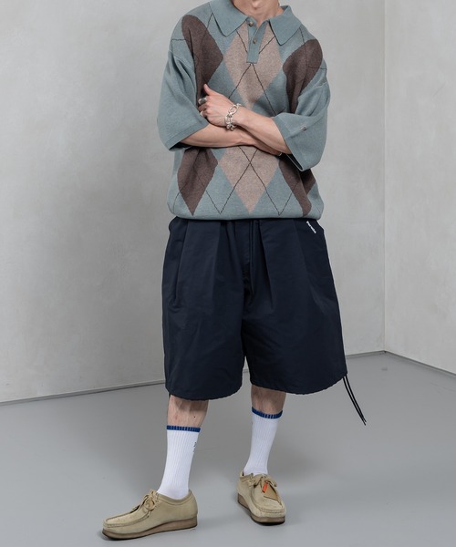 Perushu(ペルーシュ)の「perushuロゴソックス(ソックス/靴下・メンズ・ブラック/オフホワイト/ブルー/グリーン・FREE)」の6枚目の写真