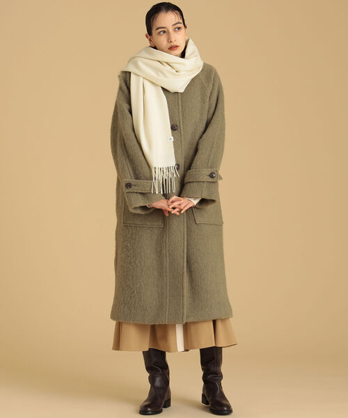 Ray BEAMS(レイビームス)の「REMME / バック ジップ ブーツ(ブーツ・レディース・ブラウン/ブラック・35/36/37/38/39)」の6枚目の写真