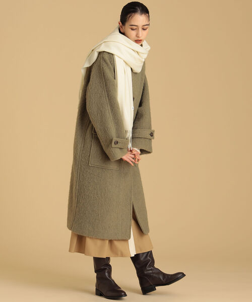 Ray BEAMS(レイビームス)の「REMME / バック ジップ ブーツ(ブーツ・レディース・ブラウン/ブラック・35/36/37/38/39)」の7枚目の写真