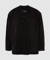 WE11DONE | WASH BLACK OVERSIZED DENIM JACKET(デニムジャケット)