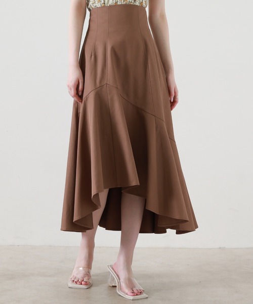 Cheek（チーク）の「バックレースアップマーメイドスカート（スカート・レディース・ブラック/ブラウン/チャコールグレー・SMALL/MEDIUM）」の16枚目の写真