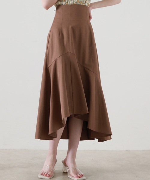 Cheek（チーク）の「バックレースアップマーメイドスカート（スカート・レディース・ブラック/ブラウン/チャコールグレー・SMALL/MEDIUM）」の11枚目の写真