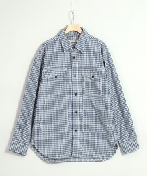 OMNIGOD | [OMNIGOD mens / オムニゴッド] インディゴギンガムチェック ハンティングシャツ(シャツ/ブラウス)
