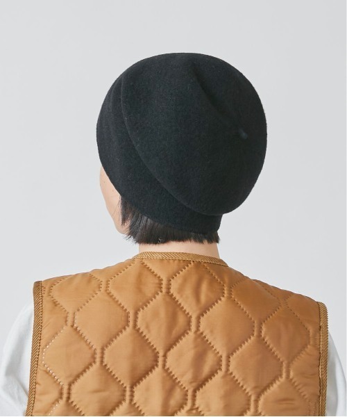 OVERRIDE（オーバーライド）の「OVERRIDE  BASQUE WATCH（ニットキャップ/ビーニー・レディース・ホワイト/ブラック/ダークブラウン/イエロー・58cm）」の12枚目の写真