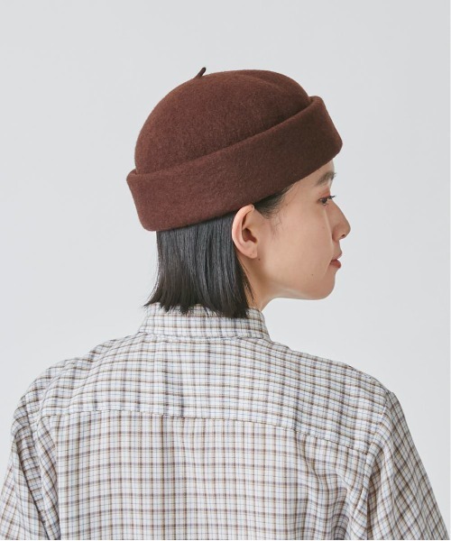 OVERRIDE（オーバーライド）の「OVERRIDE  BASQUE WATCH（ニットキャップ/ビーニー・レディース・ホワイト/ブラック/ダークブラウン/イエロー・58cm）」の16枚目の写真