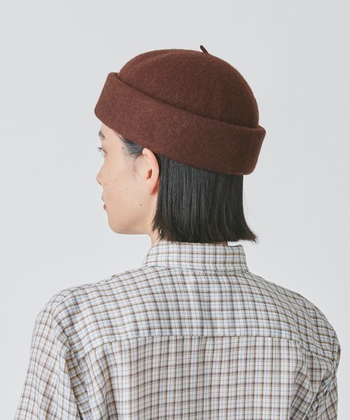 OVERRIDE（オーバーライド）の「OVERRIDE  BASQUE WATCH（ニットキャップ/ビーニー・レディース・ホワイト/ブラック/ダークブラウン/イエロー・58cm）」の17枚目の写真