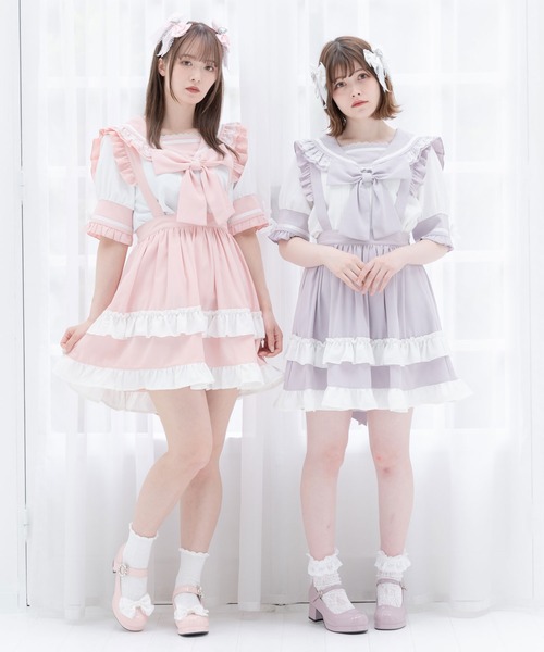 DearMyLove（ディアマイラブ）の「レースフリルリボンセーラー