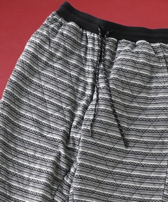 ジャガードキルトパンツ【暖】