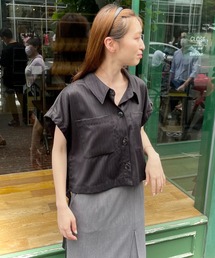 fredy repit | レイヤードシャツベスト(ベスト)