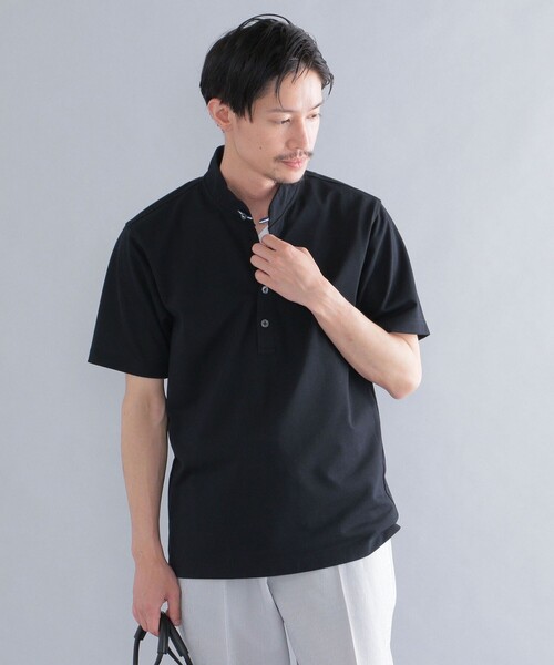 ★未使用★ SHIPS  セミワイド  カノコ ポロ シャツ シップス  XL セール】SHIPS：ALBINI 32ゲージ カノコ無地 ポロシャツ