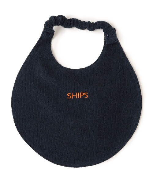 SHIPS（シップス）の「SHIPS KIDS:チェック リバーシブル スタイ（スタイ/よだれかけ・キッズ・ネイビー/オレンジ・ONE SIZE）」の8枚目の写真