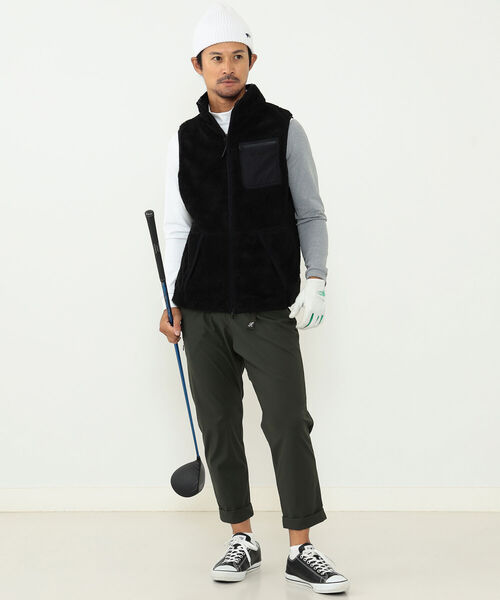 UNISEX＞WILD THINGS × BEAMS GOLF / 別注 ボア ベスト 【公式通販】