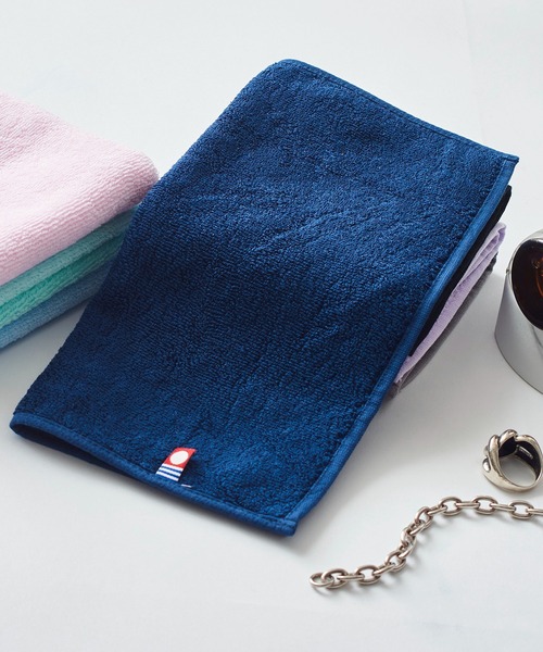 SETUP7（セットアップセブン）の「【今治タオル】今治ブランド認定商品/タオルハンカチ　無地（ハンカチ/ハンドタオル・レディース・ブラック/ネイビー/グレー/サックスブルー/ピンク/ミント/ラベンダー/ワイン/カーキ/ブラウン/グリーン/ホワイト/オレンジ/パープル/イエロー/ブルー/ライトブラウン・FREE）」の9枚目の写真