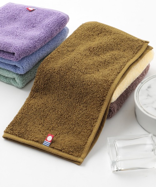 SETUP7（セットアップセブン）の「【今治タオル】今治ブランド認定商品/タオルハンカチ　無地（ハンカチ/ハンドタオル・レディース・ブラック/ネイビー/グレー/サックスブルー/ピンク/ミント/ラベンダー/ワイン/カーキ/ブラウン/グリーン/ホワイト/オレンジ/パープル/イエロー/ブルー/ライトブラウン・FREE）」の6枚目の写真