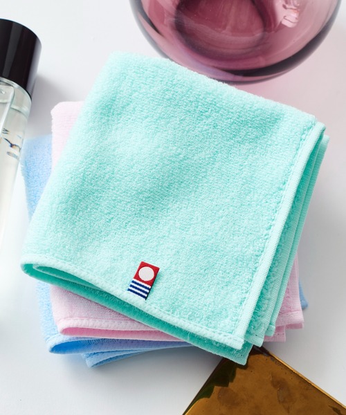 SETUP7（セットアップセブン）の「【今治タオル】今治ブランド認定商品/タオルハンカチ　無地（ハンカチ/ハンドタオル・レディース・ブラック/ネイビー/グレー/サックスブルー/ピンク/ミント/ラベンダー/ワイン/カーキ/ブラウン/グリーン/ホワイト/オレンジ/パープル/イエロー/ブルー/ライトブラウン・FREE）」の8枚目の写真