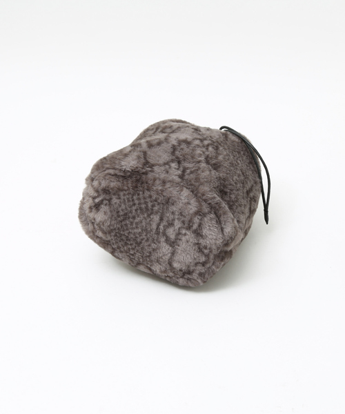 LOWELL things（ロウェル　シングス）の「Lattice/2WAYメッシュAWファーBAG（ハンドバッグ・レディース・ダークブラウン/スミクロ/ライトベージュ・フリー）」の20枚目の写真