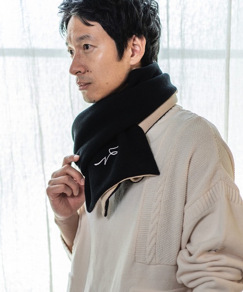 CALL&RESPONSE(コールアンドレスポンス)の「mko10709- SAISENTAKU-マフラー(マフラー・メンズ・ブラック系その他・FREE)」の5枚目の写真