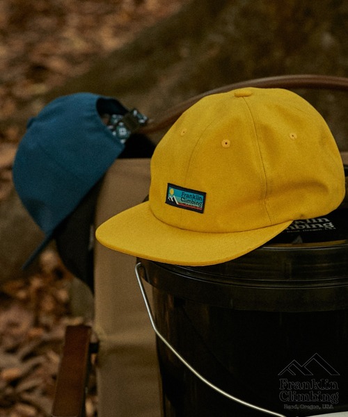Franklin Climbing(フランクリンクライミング)の「【Franklin Climbing】キッズ オックス6パネルキャップ(キャップ・キッズ・ブルー/イエロー/ブラック・ONE SIZE)」の1枚目の写真