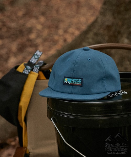 Franklin Climbing(フランクリンクライミング)の「【Franklin Climbing】キッズ オックス6パネルキャップ(キャップ・キッズ・ブルー/イエロー/ブラック・ONE SIZE)」の3枚目の写真