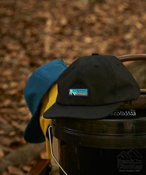 Franklin Climbing(フランクリンクライミング)の「【Franklin Climbing】キッズ オックス6パネルキャップ(キャップ・キッズ・ブルー/イエロー/ブラック・ONE SIZE)」の2枚目の写真