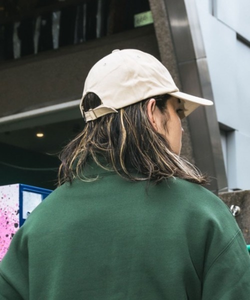 MAHAGRID(マハグリッド)の「『mahagrid/マハグリッド』BASIC LOGO BALL CAP/ベーシックデザイン ボールキャップ(キャップ・レディース・ブラック/ベージュ/ネイビー/グリーン・FREE)」の8枚目の写真