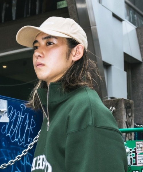 MAHAGRID(マハグリッド)の「『mahagrid/マハグリッド』BASIC LOGO BALL CAP/ベーシックデザイン ボールキャップ(キャップ・レディース・ブラック/ベージュ/ネイビー/グリーン・FREE)」の7枚目の写真