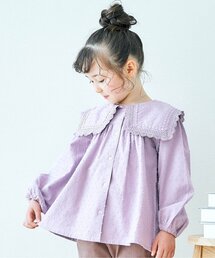 apres les cours | ビッグカラードビーブラウス(シャツ/ブラウス)