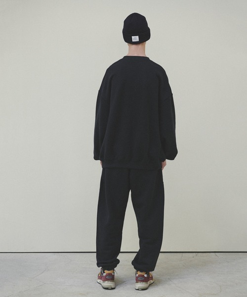LIBERE（リベーレ）の「LIBERE リベーレ / CHIMAYO SWEATSHIRT チマヨプリントビッグシルエットスウェットシャツ トレーナー / 225224-225225-225226（スウェット・メンズ・ネイビー/カーキ/ライトグレー・LARGE/MEDIUM/SMALL）」の6枚目の写真