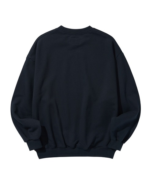 LIBERE（リベーレ）の「LIBERE リベーレ / CHIMAYO SWEATSHIRT チマヨプリントビッグシルエットスウェットシャツ トレーナー / 225224-225225-225226（スウェット・メンズ・ネイビー/カーキ/ライトグレー・LARGE/MEDIUM/SMALL）」の9枚目の写真