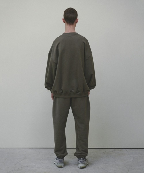LIBERE（リベーレ）の「LIBERE リベーレ / CHIMAYO SWEATSHIRT チマヨプリントビッグシルエットスウェットシャツ トレーナー / 225224-225225-225226（スウェット・メンズ・ネイビー/カーキ/ライトグレー・LARGE/MEDIUM/SMALL）」の16枚目の写真