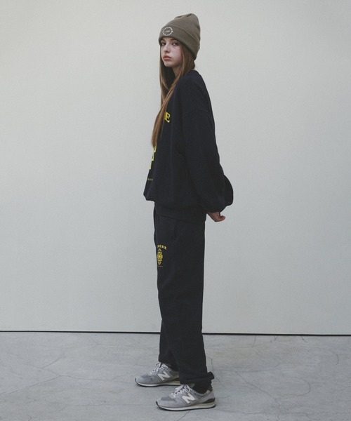 LIBERE（リベーレ）の「LIBERE リベーレ / CHIMAYO SWEATSHIRT チマヨプリントビッグシルエットスウェットシャツ トレーナー / 225224-225225-225226（スウェット・メンズ・ネイビー/カーキ/ライトグレー・LARGE/MEDIUM/SMALL）」の22枚目の写真