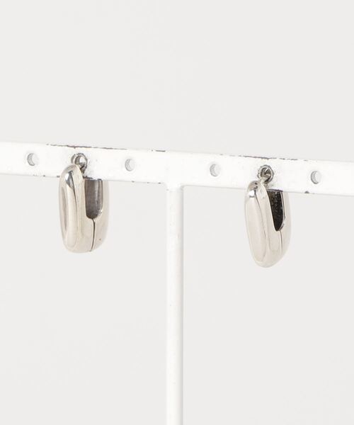 TONE SELECT GOODS(トーンセレクトグッズ)の「【925 SILVER ACC】ドロップロックピアスSV925(OG)(ピアス(両耳用)・レディース・シルバー・FREE)」の2枚目の写真