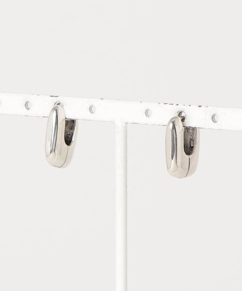 TONE SELECT GOODS(トーンセレクトグッズ)の「【925 SILVER ACC】ドロップロックピアスSV925(OG)(ピアス(両耳用)・レディース・シルバー・FREE)」の3枚目の写真