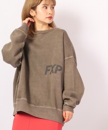 FLASH PACKER（フラッシュパッカー）の「FLASH PACKER ピグメント ドロップショルダークルーネックスウェット（スウェット・メンズ）」